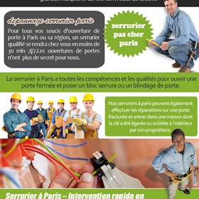 depannage serrure paris: Serrurier près de moi